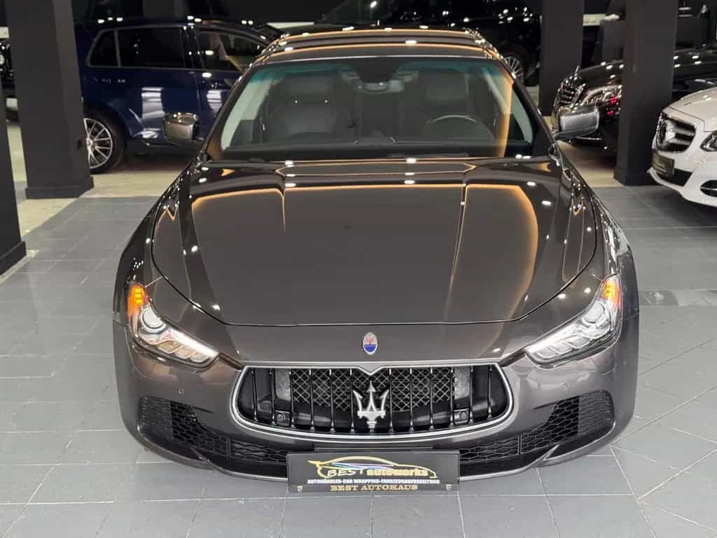 Maserati Ghibli Diesel*EURO6*KLIMA*S.DACH*LEDER*S.AUSPUFF 06/2016-photo-3