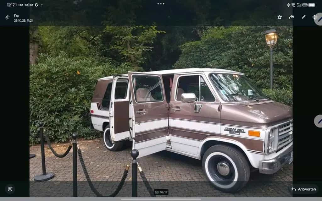 Chevrolet Chevy Van G20H Zulassung und Wertgutachten 02/1992-photo-0