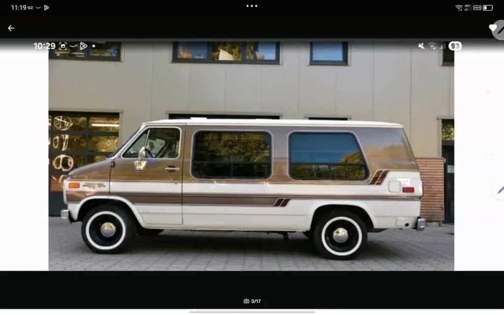 Chevrolet Chevy Van G20H Zulassung und Wertgutachten 02/1992-photo-1