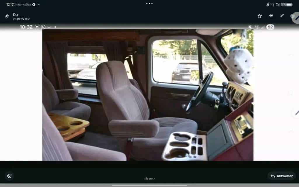 Chevrolet Chevy Van G20H Zulassung und Wertgutachten 02/1992-photo-5