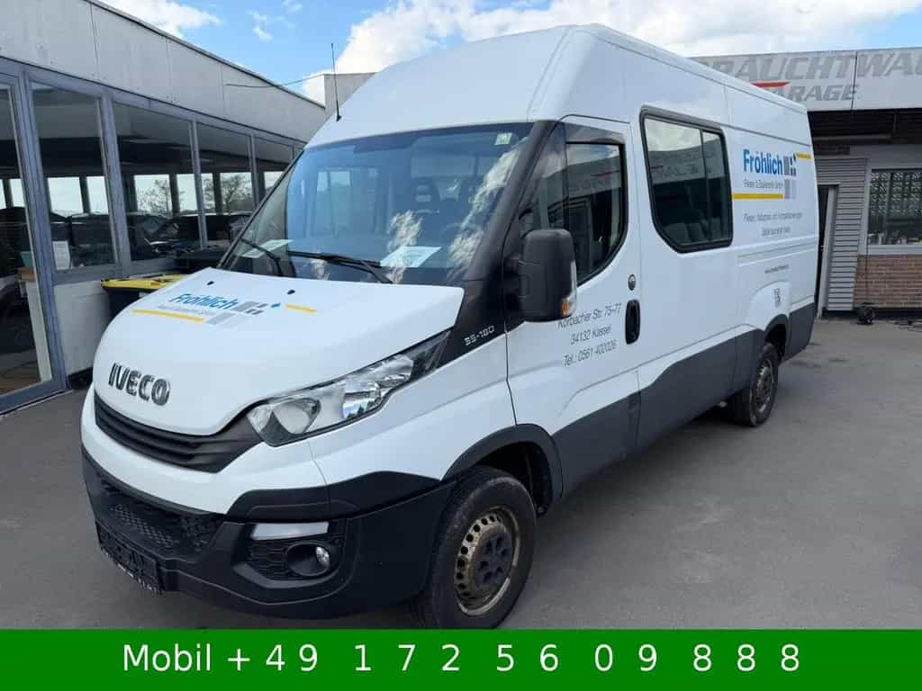 Iveco Daily Kombi Mixto Twinc Van Hoch 35S18 6 Sitze K 11/2018-photo-9