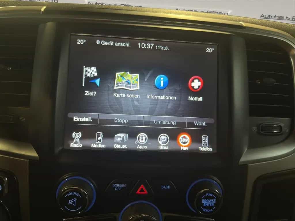 Dodge RAM 4X4 DOKA Leder/keyless/Kamera/AHK/FoliertGrü 02/2020-photo-15