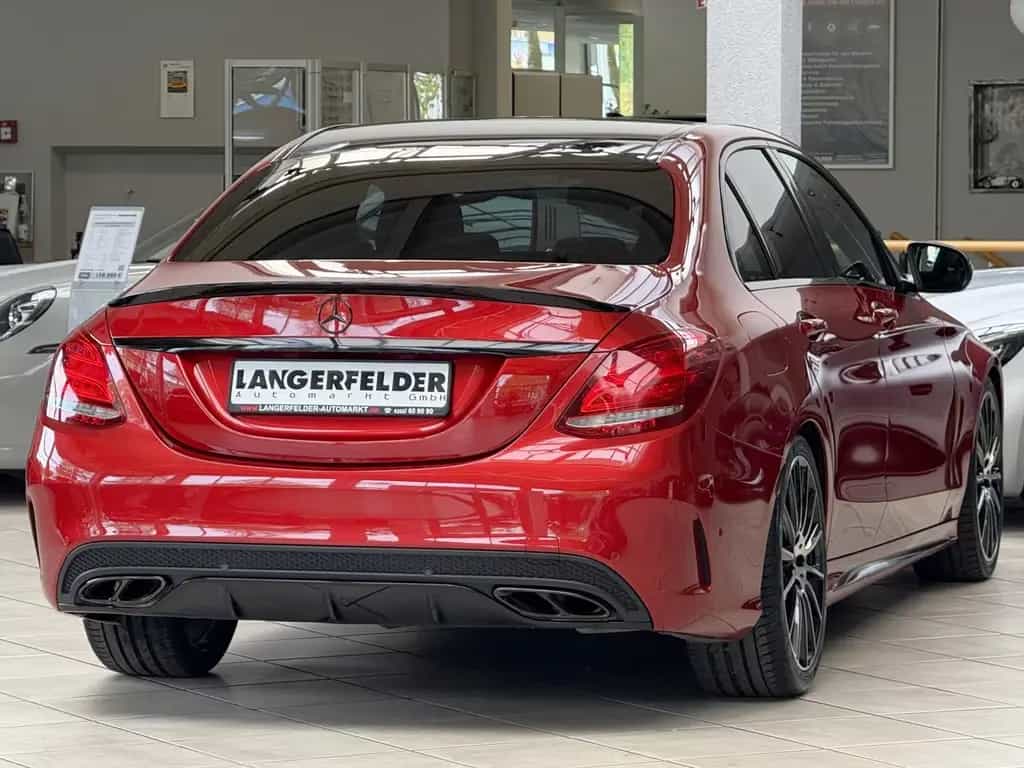 Mercedes-Benz C 250 C250 AMG Line*NAVI*Night*PANO*LEDER*BURM*LEDER* 06/2018-photo-2