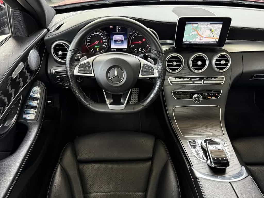 Mercedes-Benz C 250 C250 AMG Line*NAVI*Night*PANO*LEDER*BURM*LEDER* 06/2018-photo-23
