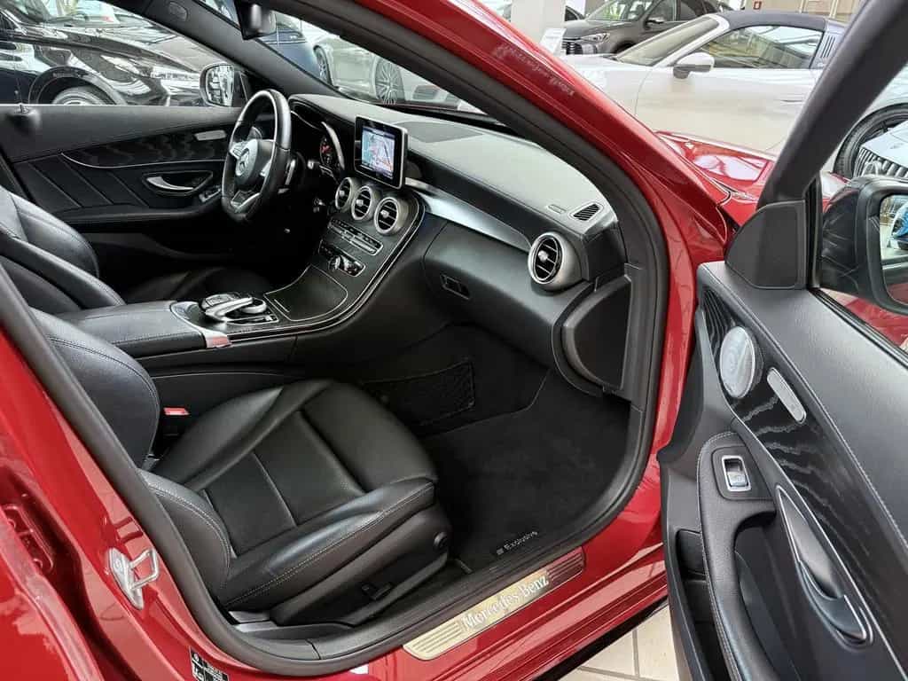 Mercedes-Benz C 250 C250 AMG Line*NAVI*Night*PANO*LEDER*BURM*LEDER* 06/2018-photo-25