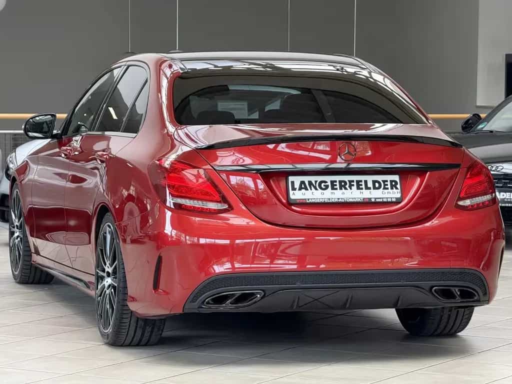 Mercedes-Benz C 250 C250 AMG Line*NAVI*Night*PANO*LEDER*BURM*LEDER* 06/2018-photo-4