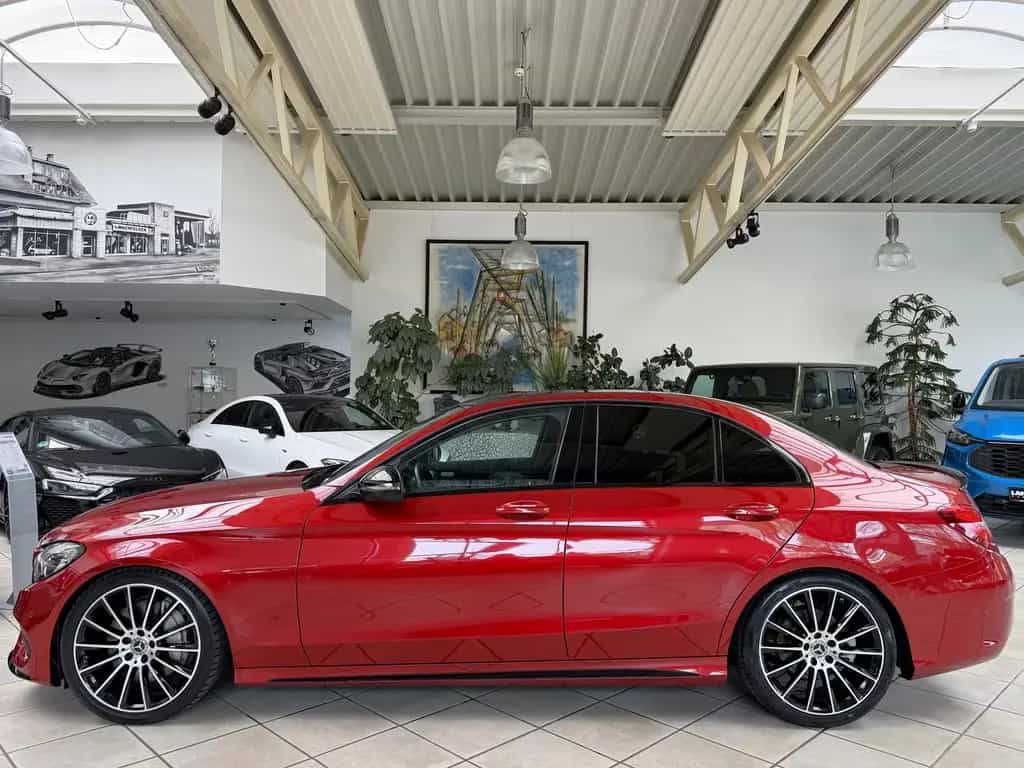 Mercedes-Benz C 250 C250 AMG Line*NAVI*Night*PANO*LEDER*BURM*LEDER* 06/2018-photo-5