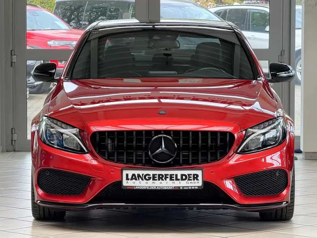 Mercedes-Benz C 250 C250 AMG Line*NAVI*Night*PANO*LEDER*BURM*LEDER* 06/2018-photo-7