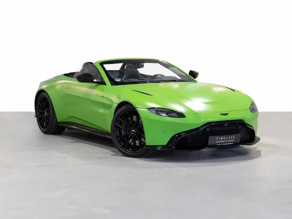 Aston Martin V8 Vantage Roadster -Racing Line Kermit Green- 04/2022-photo-0