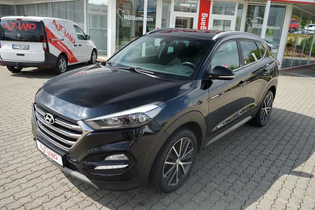 Hyundai TUCSON 1.6 Passion Navi Lenkradheizung Kamera 07/2018-photo-7