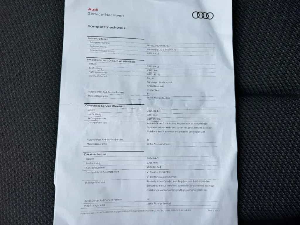 Audi A6 Avant 40 TDI quattro 03/2022-photo-23