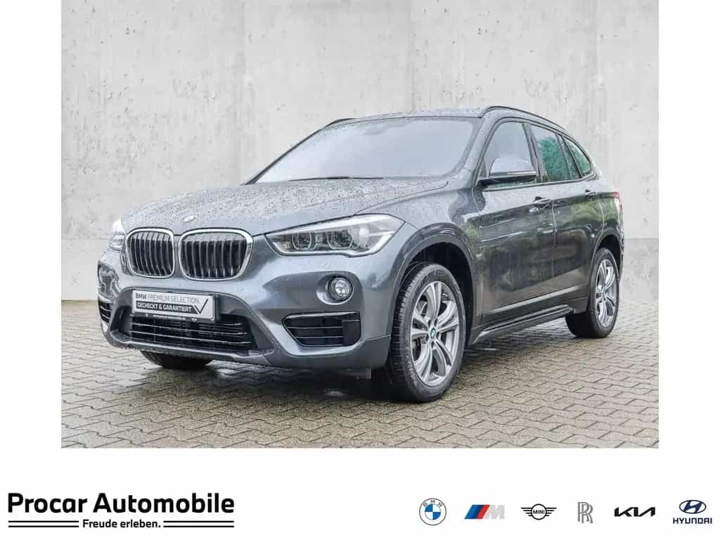 BMW X1 sDrive18d Sport Line+AHK+PDC+Tempomat+SHZ+DAB 04/2019-photo-0