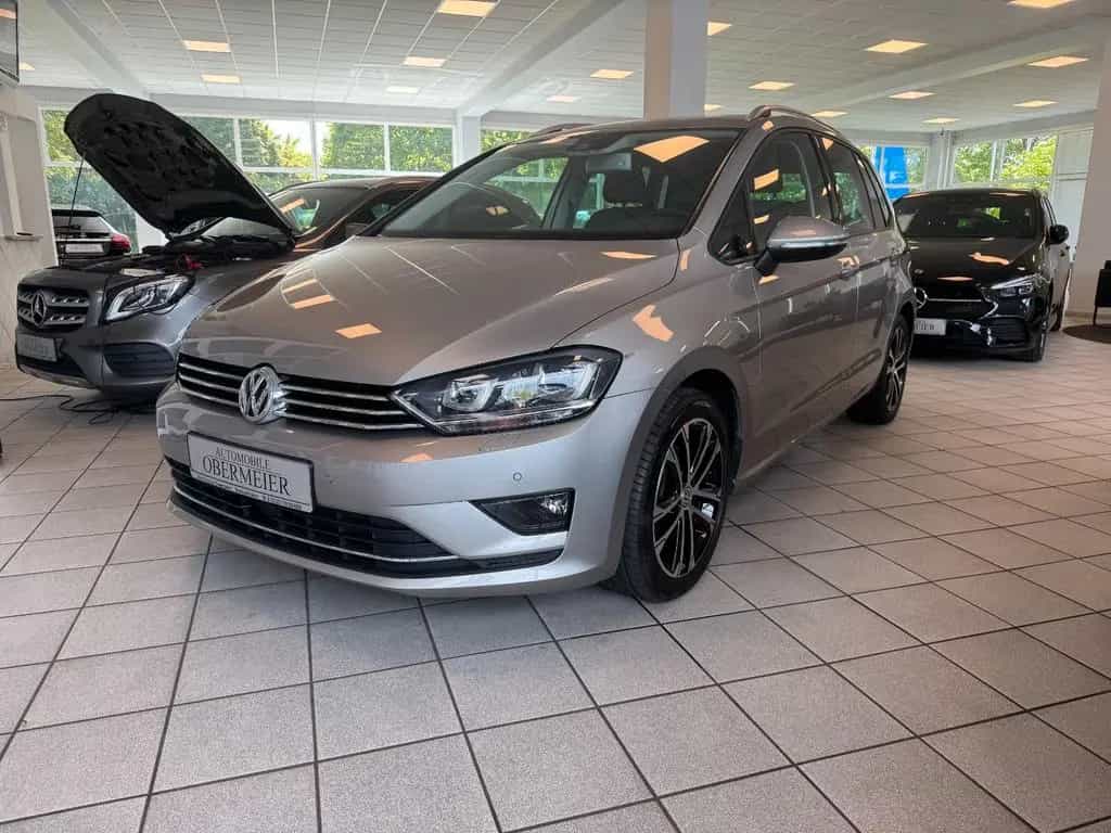 Volkswagen Golf Sportsvan VII 7G-DCT PTS SHZ Navi Bi-Xenon 08/2016-photo-1