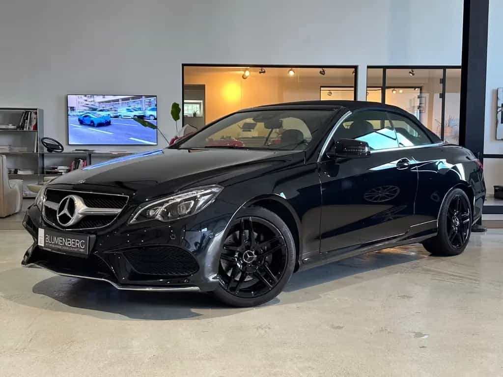 Mercedes-Benz E 200 Cabrio *AMG,Airscarf,Aircap,Leder,Tempo.* 02/2017-photo-0