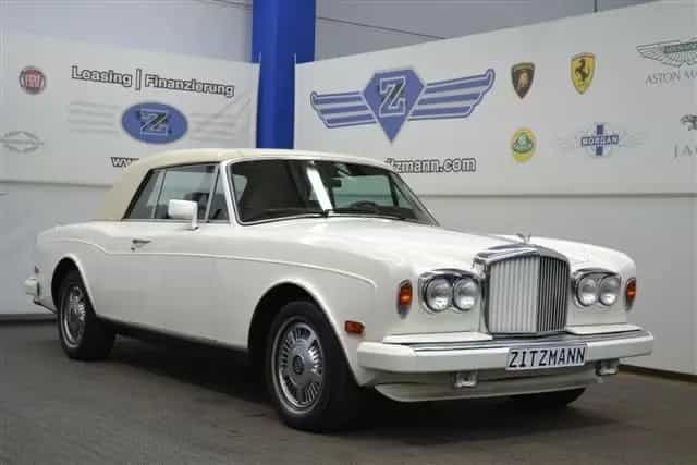 Bentley Continental CABRIO 07/1987-photo-0