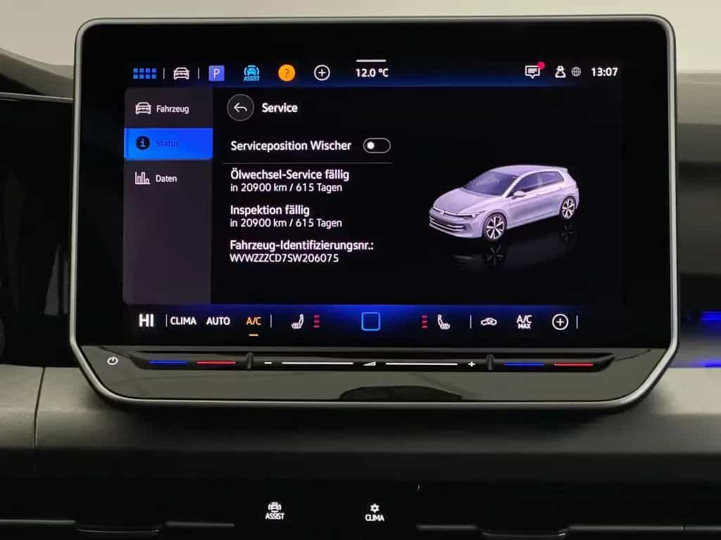 Volkswagen Golf 1.5 eTSI I virtual Navi-app ACC Ambiente 03/2025-photo-22
