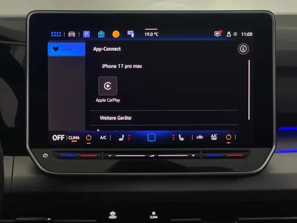 Volkswagen Golf 1.5 eTSI I virtual Navi-app ACC Ambiente 03/2025-photo-25