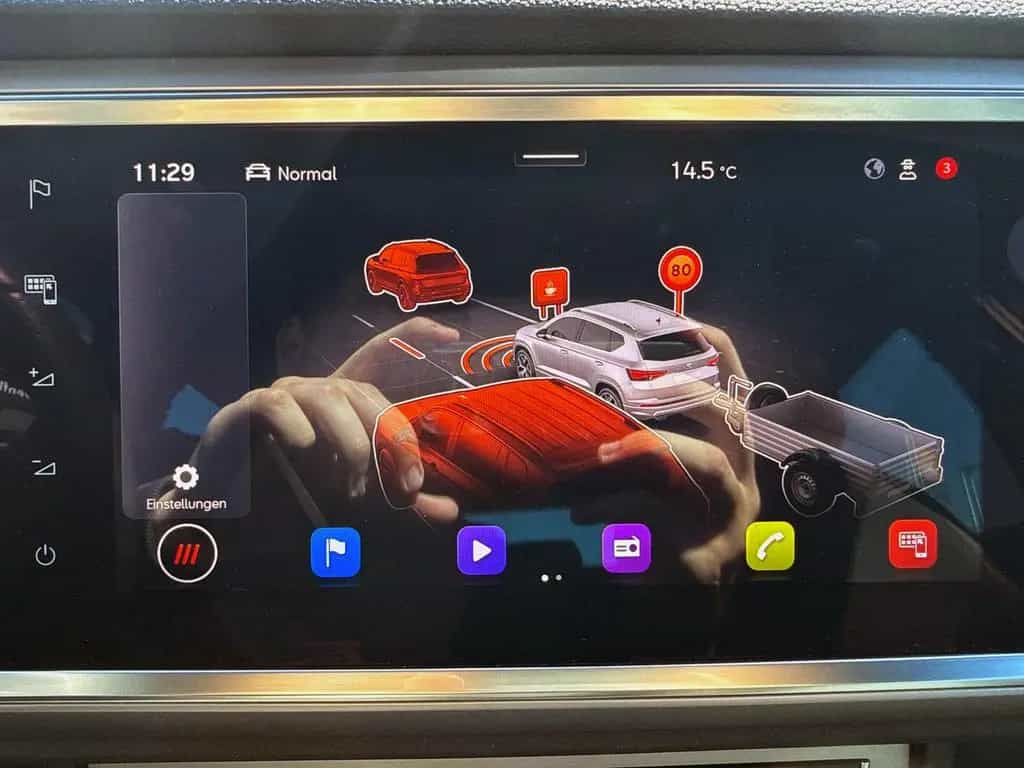 Seat Ateca 1.5TSI DSG FR ACC LED SHZ AHK KAM CarPlay 01/2022-photo-12