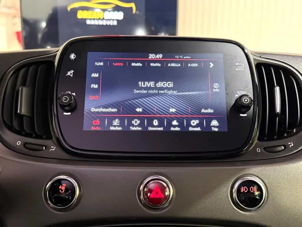 Abarth 595 Turismo*SPORT-AUSPUFF*VOLLLEDER*CARPLAY*USB 03/2023-photo-17