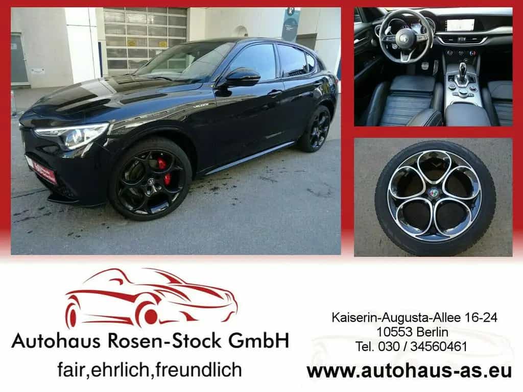 Alfa Romeo Stelvio 2.0 Turbo 16V AT8-Q4 Veloce,AHK,Leder 06/2022-photo-0