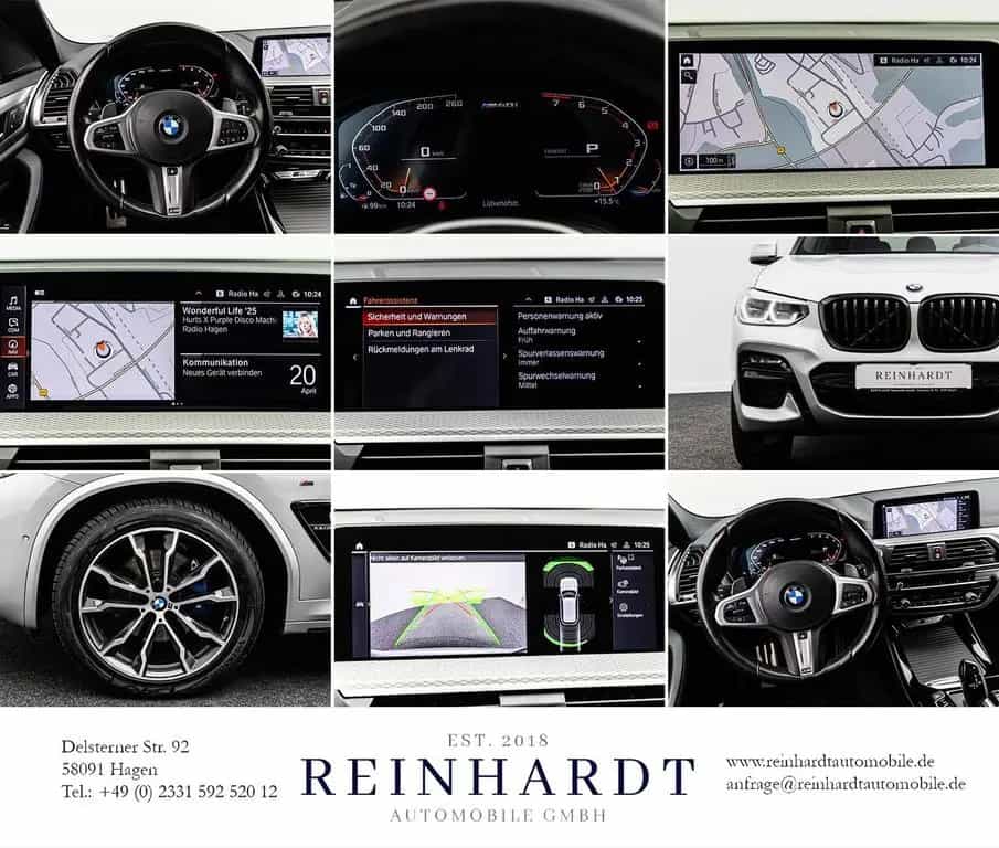 BMW X3 M40i xDRIVE SHADOW/PANO/MEMORY/LED-AD/KAMERA 03/2021-photo-22