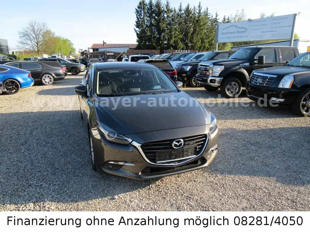 Mazda 3 Lim. Exclusive-Line*Kamera*LED*PDC*BT*HuD*Navi 03/2018-photo-1