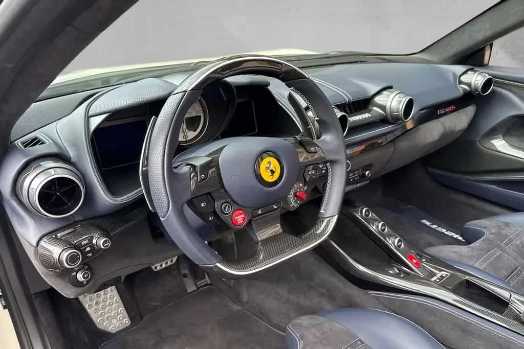 Ferrari 812 GTS*Atelier*Blue Carbon*Painted Shields 07/2023-photo-13