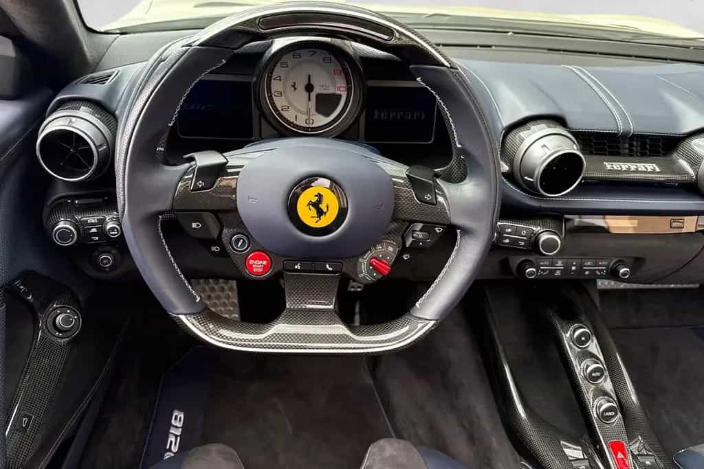 Ferrari 812 GTS*Atelier*Blue Carbon*Painted Shields 07/2023-photo-15