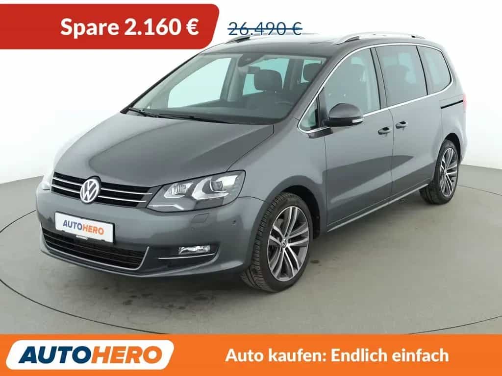 Volkswagen Sharan 2.0 TSI Highline BlueMotion Tech Aut.*NAV 10/2016-photo-0
