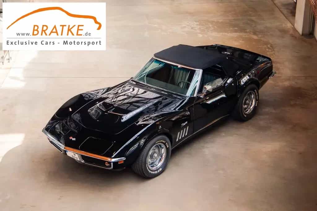 Corvette C3 '69er Stingray triple black 4-Gang matching no. 03/1969-photo-10