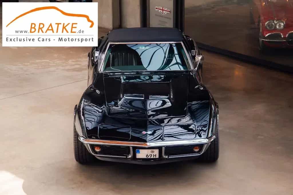 Corvette C3 '69er Stingray triple black 4-Gang matching no. 03/1969-photo-11