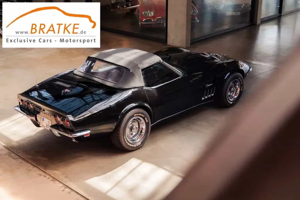 Corvette C3 '69er Stingray triple black 4-Gang matching no. 03/1969-photo-12