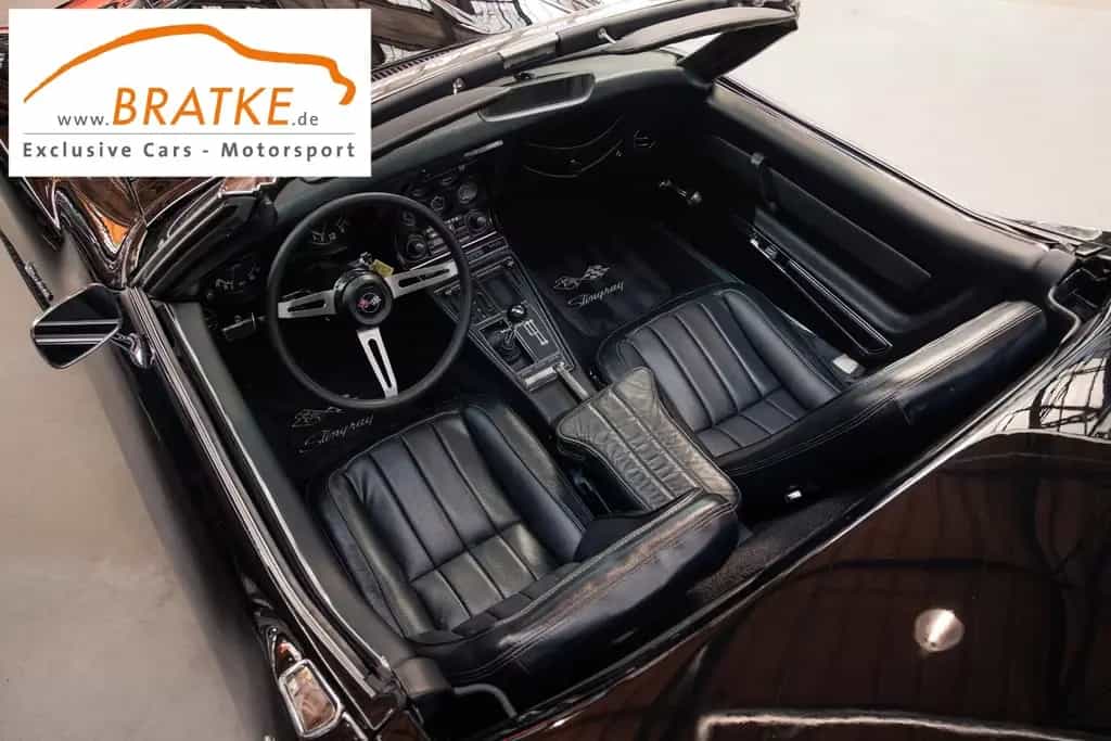 Corvette C3 '69er Stingray triple black 4-Gang matching no. 03/1969-photo-22