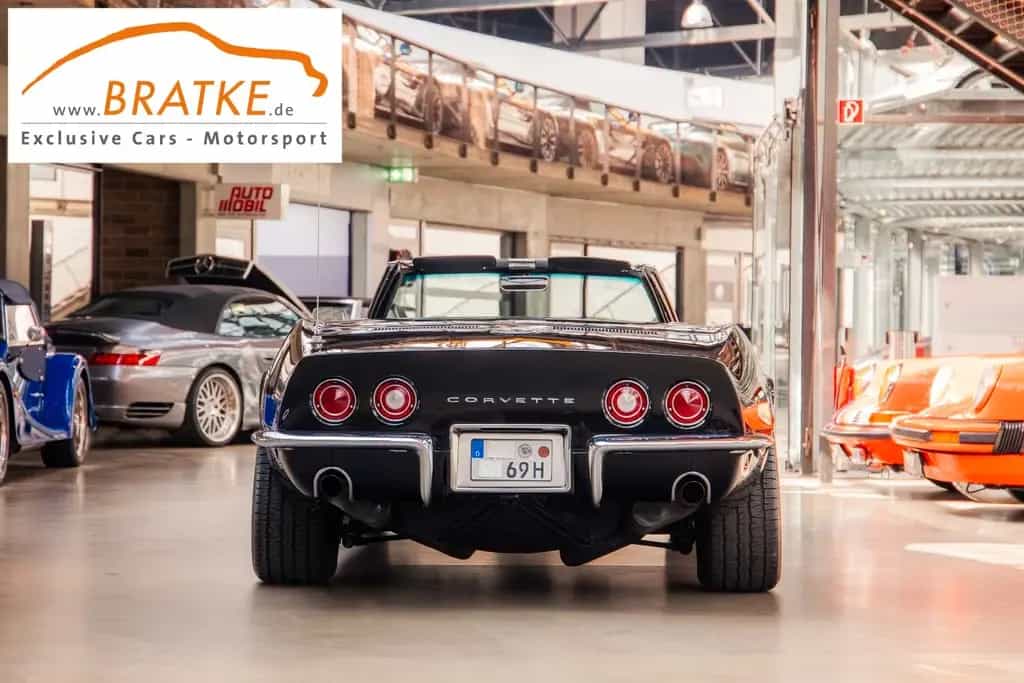 Corvette C3 '69er Stingray triple black 4-Gang matching no. 03/1969-photo-4