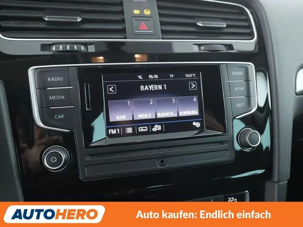 Volkswagen Golf VII 1.4 TSI Allstar BMT Aut.*TEMPO*PDC*SHZ* 08/2016-photo-20