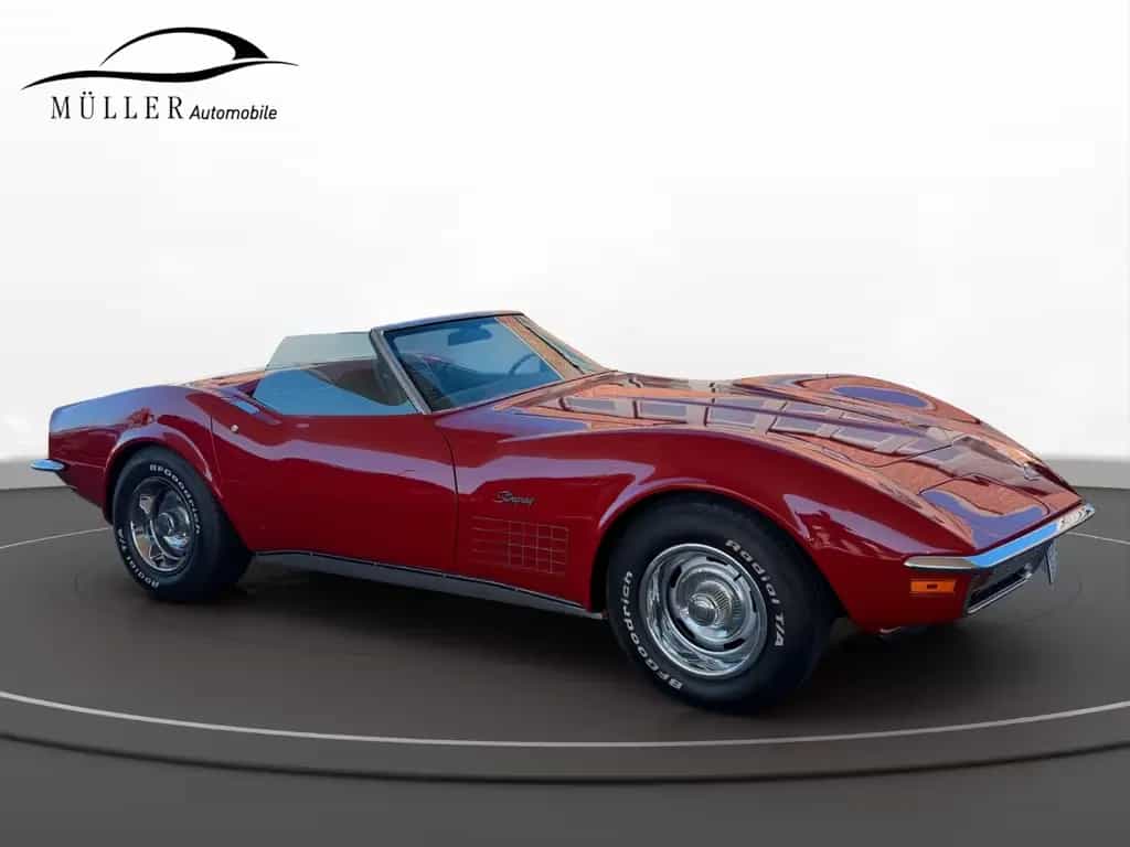 Corvette C3 Cabrio Frame-Off letztes Chrommodell 07/1972-photo-11