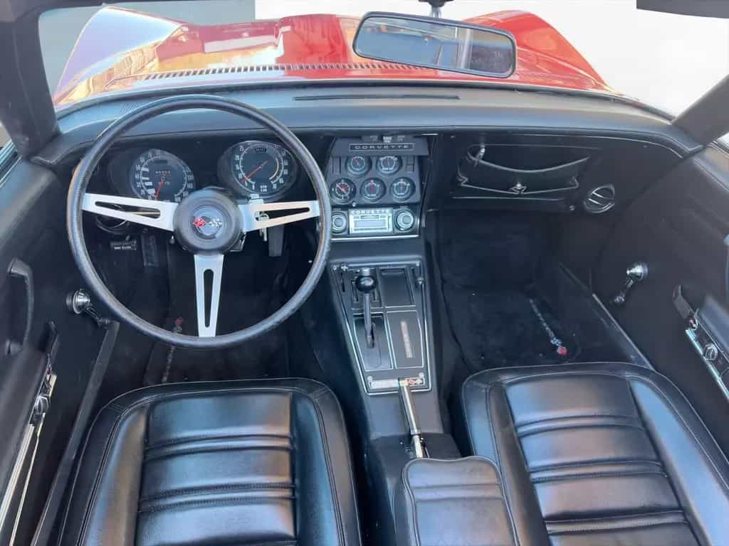 Corvette C3 Cabrio Frame-Off letztes Chrommodell 07/1972-photo-12