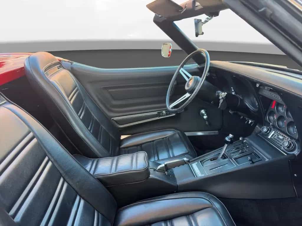 Corvette C3 Cabrio Frame-Off letztes Chrommodell 07/1972-photo-14