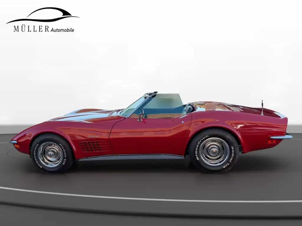Corvette C3 Cabrio Frame-Off letztes Chrommodell 07/1972-photo-3