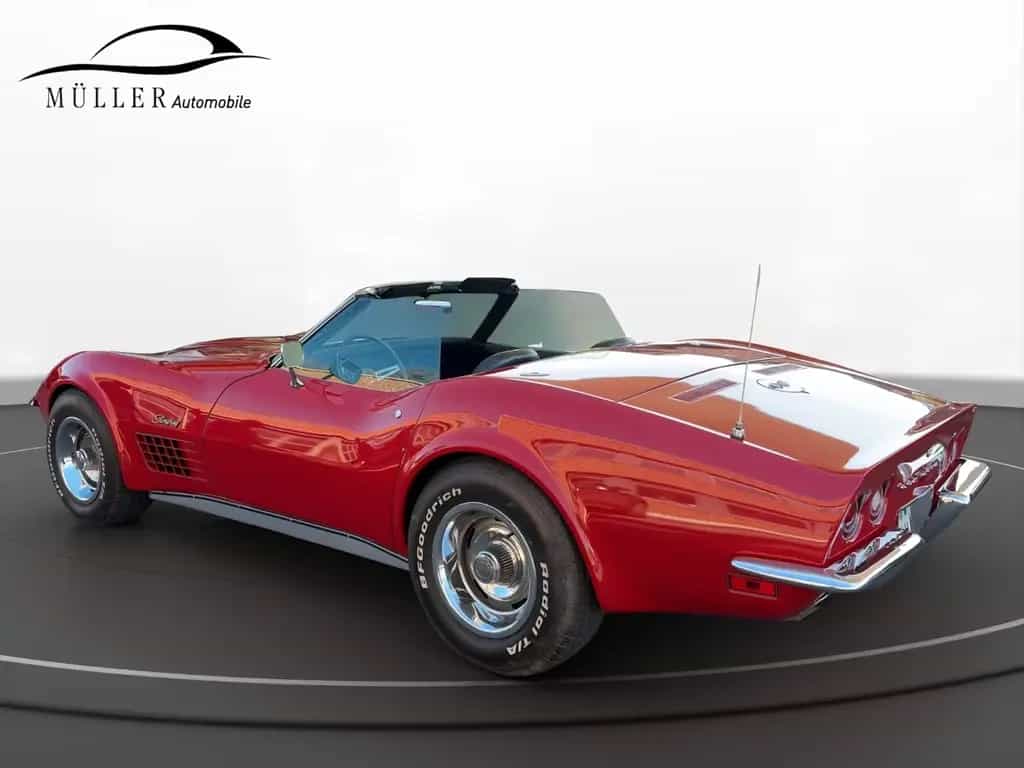 Corvette C3 Cabrio Frame-Off letztes Chrommodell 07/1972-photo-5