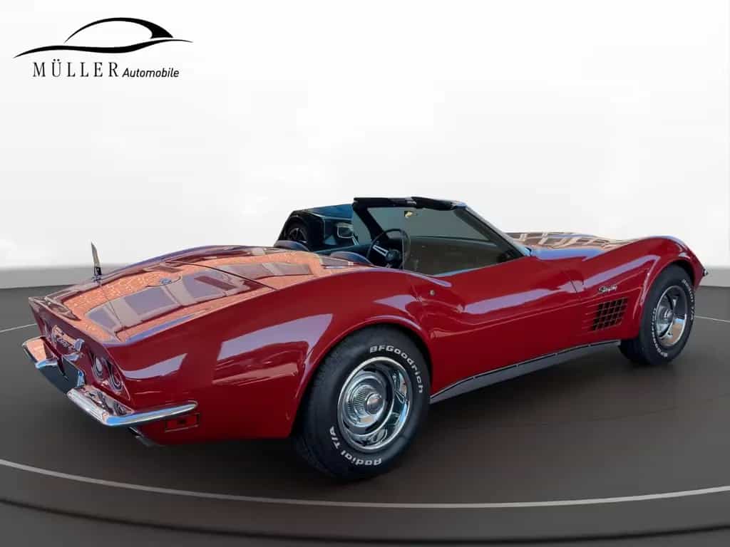 Corvette C3 Cabrio Frame-Off letztes Chrommodell 07/1972-photo-7