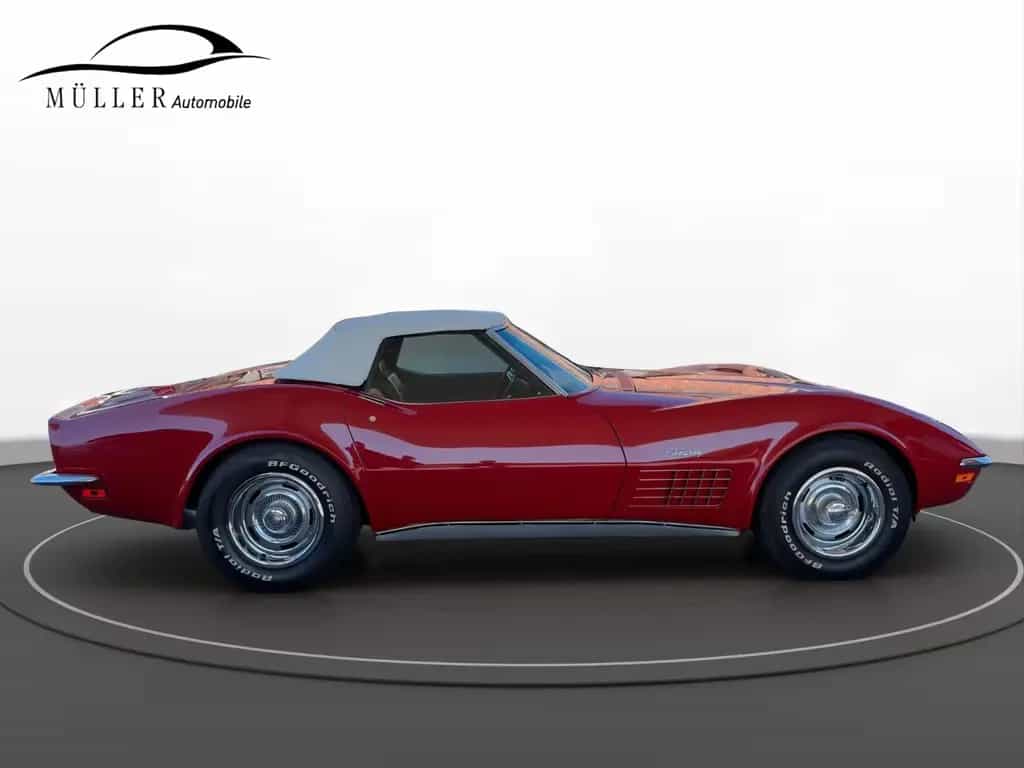 Corvette C3 Cabrio Frame-Off letztes Chrommodell 07/1972-photo-8