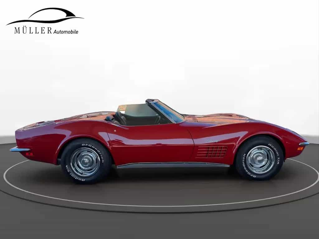Corvette C3 Cabrio Frame-Off letztes Chrommodell 07/1972-photo-9