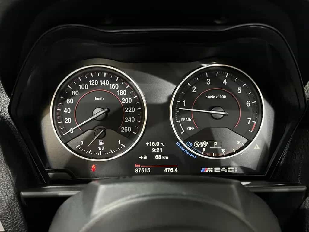 BMW M240 Cabrio xDrive*Harman*Navi*DAB*Leder*TÜV* 08/2017-photo-22