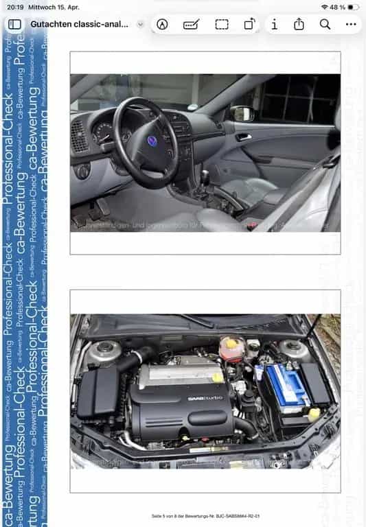 Saab 9-3 1.8t Linear Cabriolet Linear 03/2004-photo-7