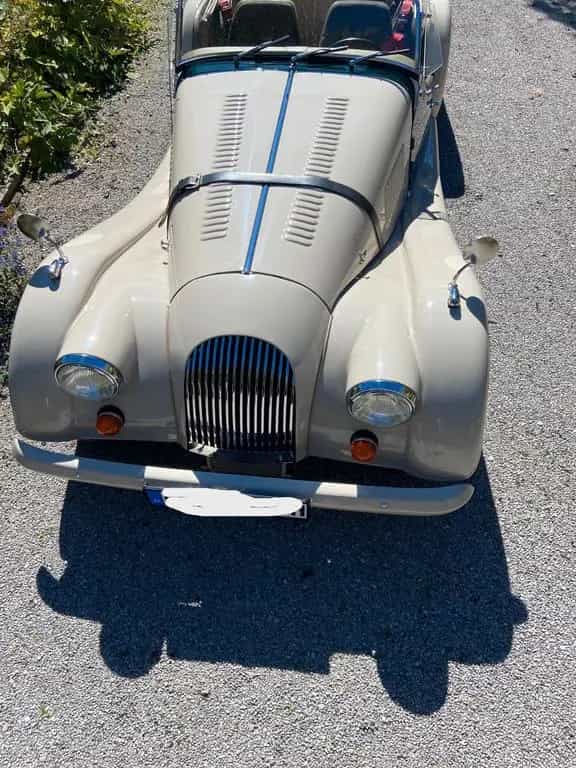 Morgan Plus 8 Einzelstück outlaw Sidepipes, Nubuk... 03/1977-photo-1