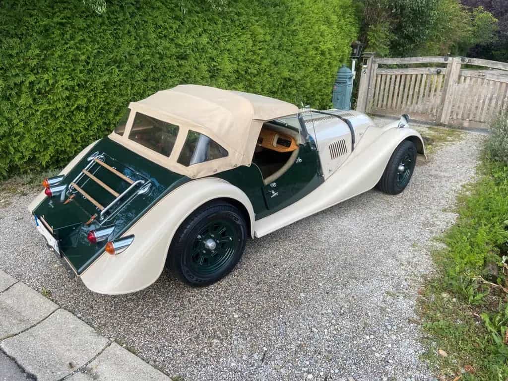 Morgan Plus 8 Einzelstück outlaw Sidepipes, Nubuk... 03/1977-photo-3