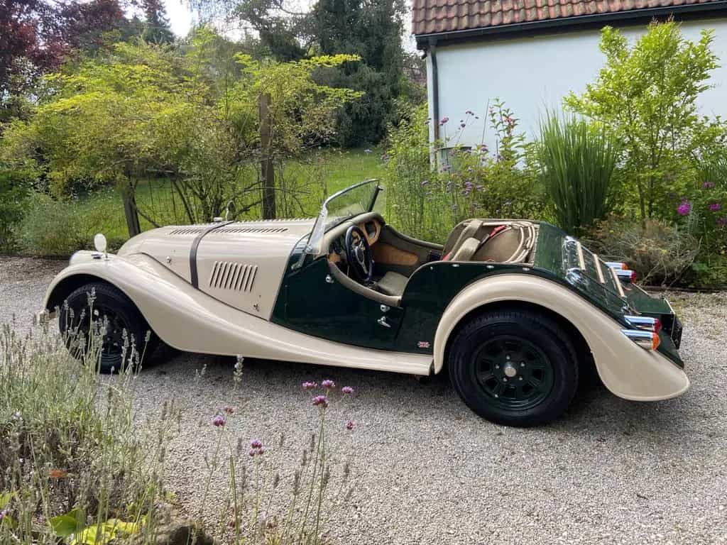 Morgan Plus 8 Einzelstück outlaw Sidepipes, Nubuk... 03/1977-photo-4