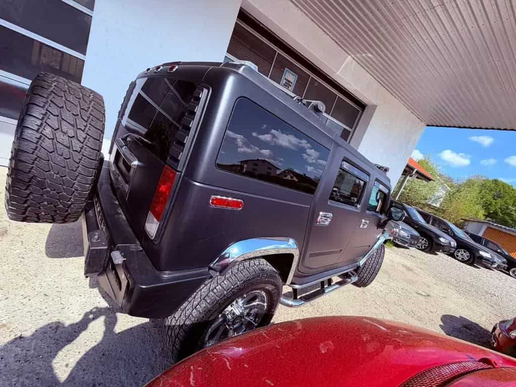 Hummer H2 6.0 V8 *BLACK-CHROM*( OFFROAD-PAKET ) VOLL 07/2005-photo-11