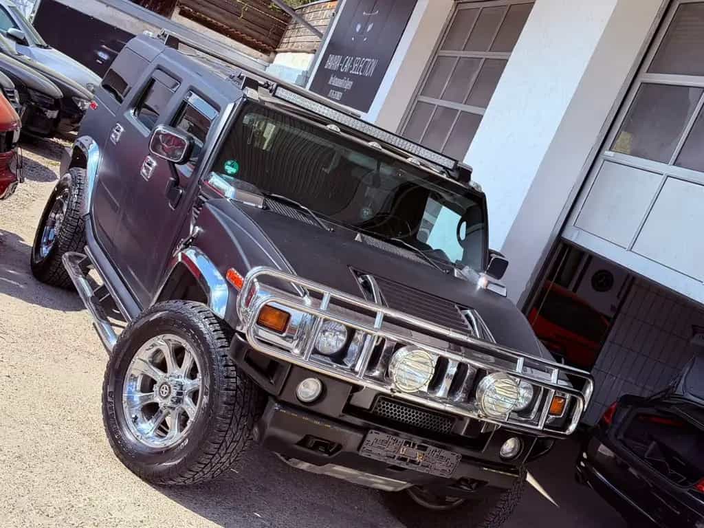 Hummer H2 6.0 V8 *BLACK-CHROM*( OFFROAD-PAKET ) VOLL 07/2005-photo-19